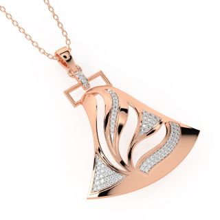 Sharp N Chic Diamond Pendant