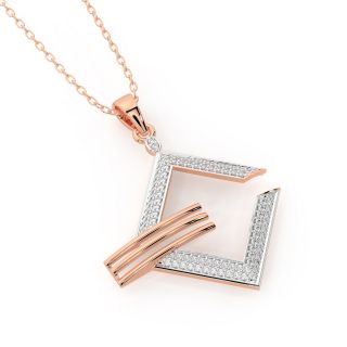 Elegant Design Diamond Pendant