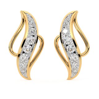 Mesh Refresh Diamond Earrings