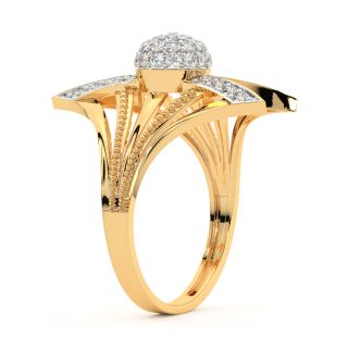 The X Factor Diamond Engagement Ring