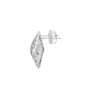 All Square Diamond Earrings