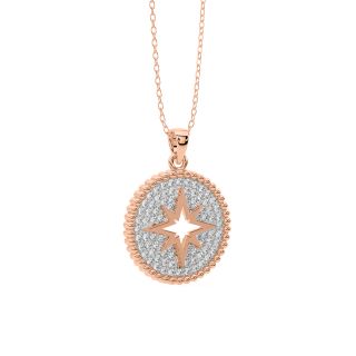 Star Shine Diamond Pendant