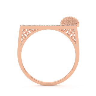 Gold Dainty Diamond Ring