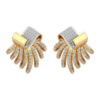 Partywear Diamond Stud Earrings