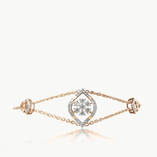 Tranquil Bloom Diamond Bracelet