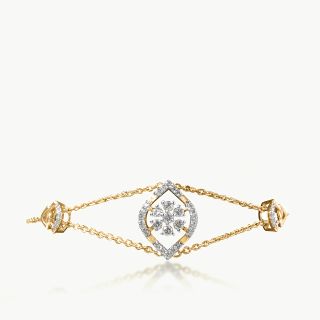 Tranquil Bloom Diamond Bracelet