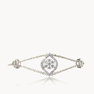 Tranquil Bloom Diamond Bracelet