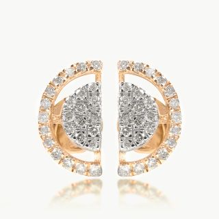 Morning Glory Diamond Studs