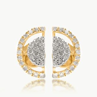 Morning Glory Diamond Studs