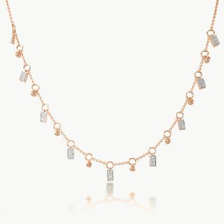 Eternal Candles Diamond Necklace