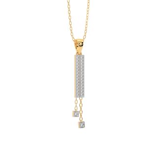 Flashdance Diamond Pendant