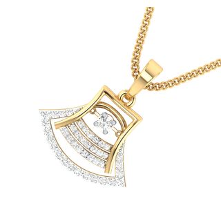 Tia Dancing Diamond Pendant