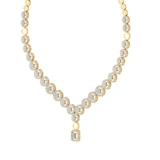 Oshin Round Diamond Necklace