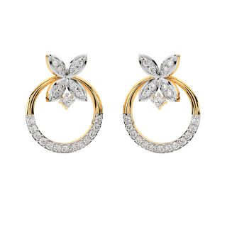 Inia Diamond Earrings-Candere by Kalyan Jewellers-tmf.edu.vn