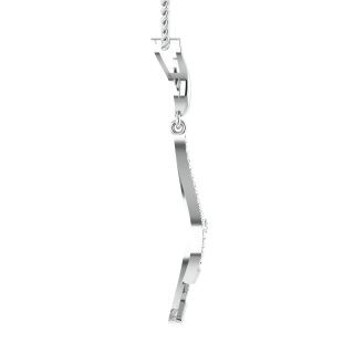 Lauren Round Diamond Office Wear Pendant