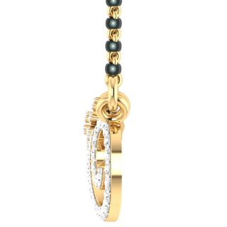 Asma Round Diamond Mangalsutra