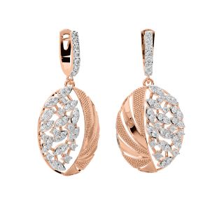 Lace It Up Diamond Earrings