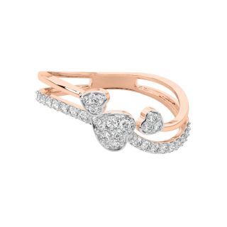 Morton Round Diamond Dainty Ring