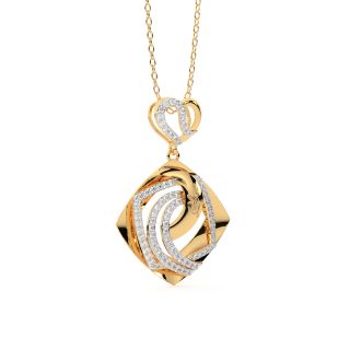 Dazzling Design Diamond Pendant