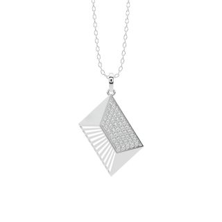 Tweed At Work Diamond Pendant