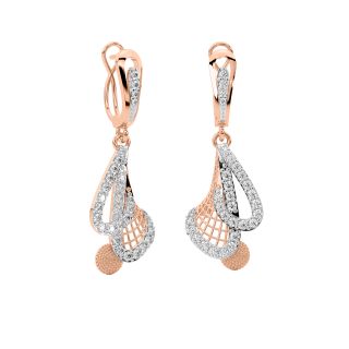 Sparkle Spot Diamond Earrings