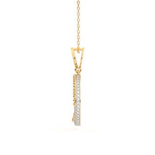 Senorita Gold Diamond Pendant