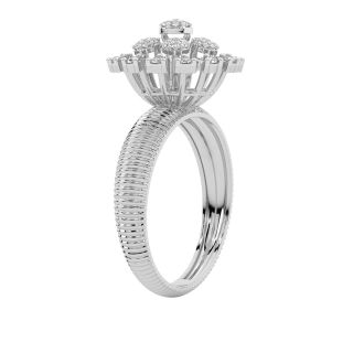 Susan Round Diamond Engagement Ring