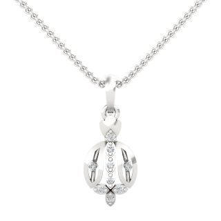 Induza Round Diamond Office Wear Pendant