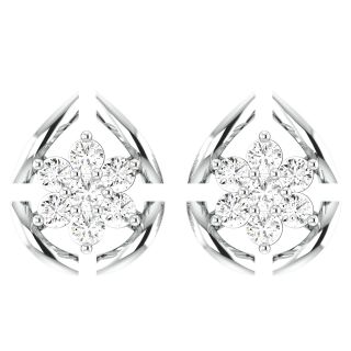 Genesis Round Diamond Stud Earring