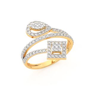 Shimmer Design Diamond Rings