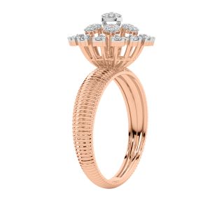 Susan Round Diamond Engagement Ring