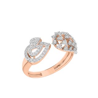 Tifara Round Diamond Engagement Ring