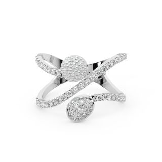 Seed of Life Diamond Ring