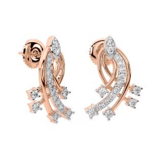 Levi Diamond Stud Earrings