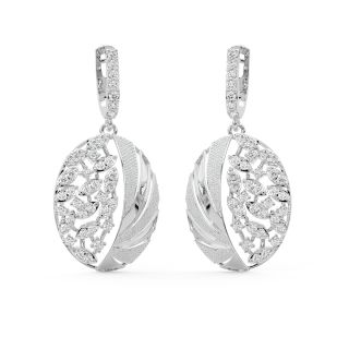 Lace It Up Diamond Earrings