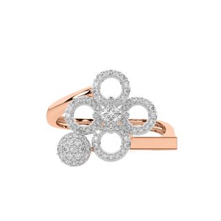 Senta Round Diamond Engagement Ring