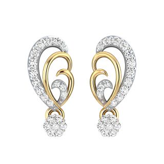 Wren Diamond Stud Earrings For Her