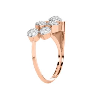 Warner Round Diamond Engagement Ring