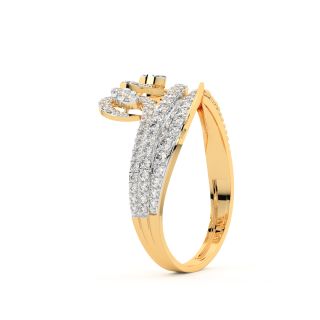Autumn Gold Diamond Ring