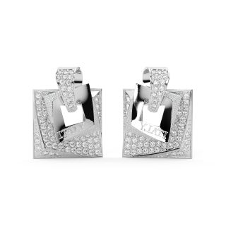 Frame of Mind Diamond Earrings