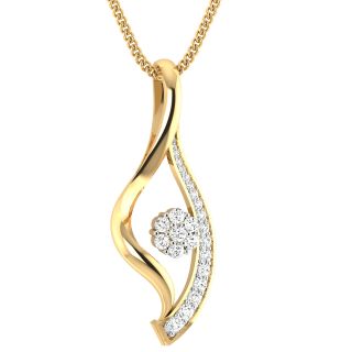 Scout Clustor Diamond Pendant For Her