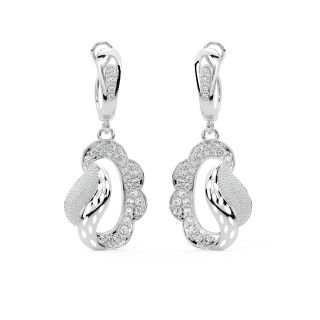 Flawless Design Diamond Earrings