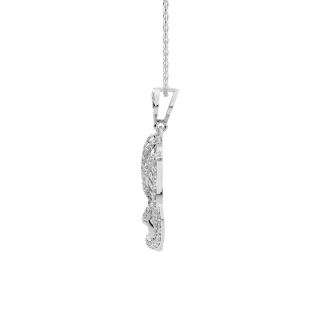 Darcey Round Diamond Office Wear Pendant