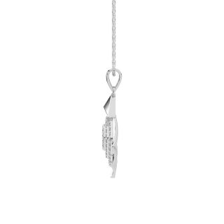 Keely Round Diamond Office Wear Pendant