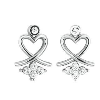 Lexi Round Diamond Stud Earrings