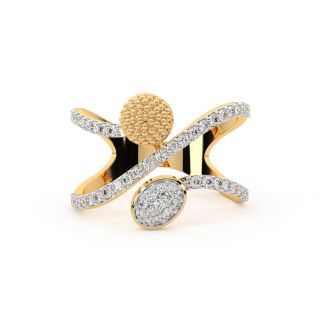 Seed of Life Diamond Ring