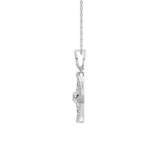 Riley Round Diamond Office Wear Pendant