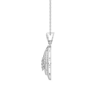 Teige Round Diamond Office Wear Pendant