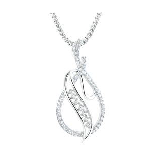 Adisree Round Diamond Office Wear Pendant