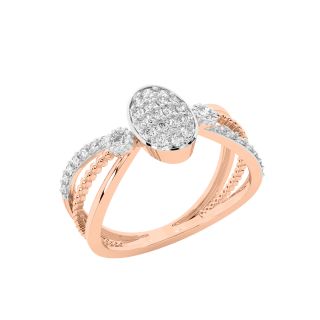 Mayir Round Diamond Engagement Ring